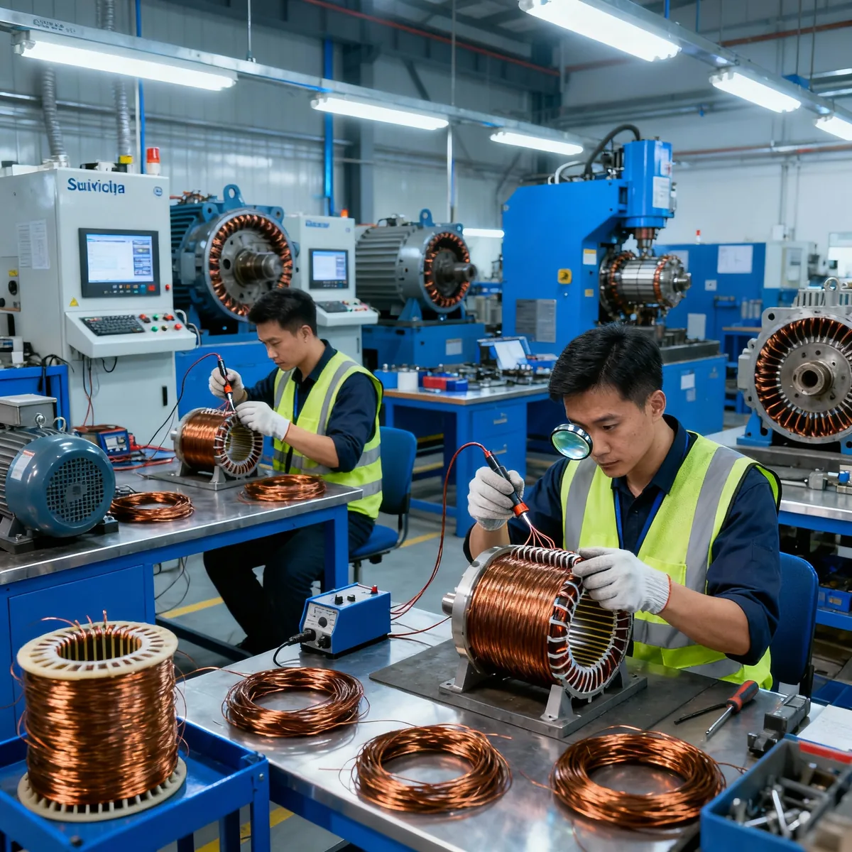 Marine motor and generator rewinding bay, Al Hayl Industrial Area Fujairah